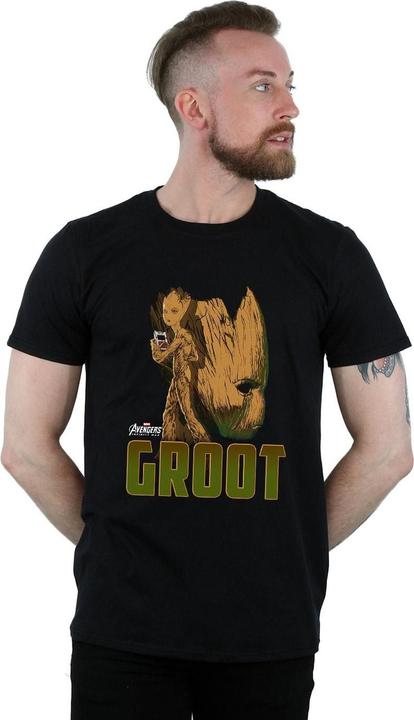 Produktbild Avengers Infinity War Groot Charakter TShirt (M)