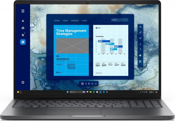 Image du produit Dell Pro 16 PC16250 (15.98", 512 Go, 16 Go, Pavé numérique, Intel Core 5 120U)