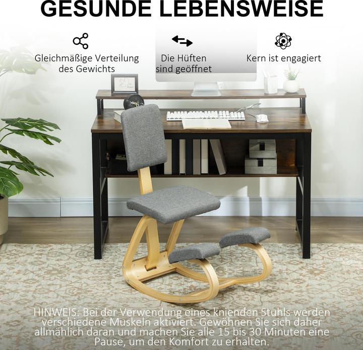Actual product image Homcom Kniestuhl