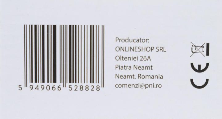 Actual product image PNI SmartHome WP202 WiFi smart socket outlet, concealed installation, internet control, special Tuya