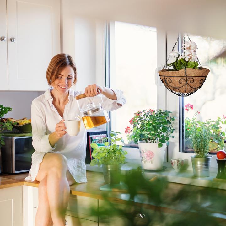 Produktbild Relaxdays Blumenampel (31 cm)