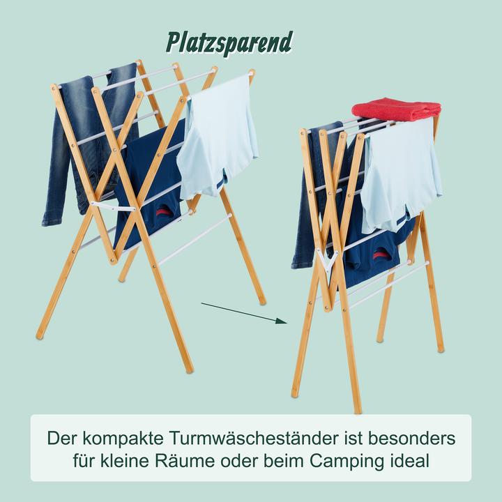 Produktbild Relaxdays Wäscheständer