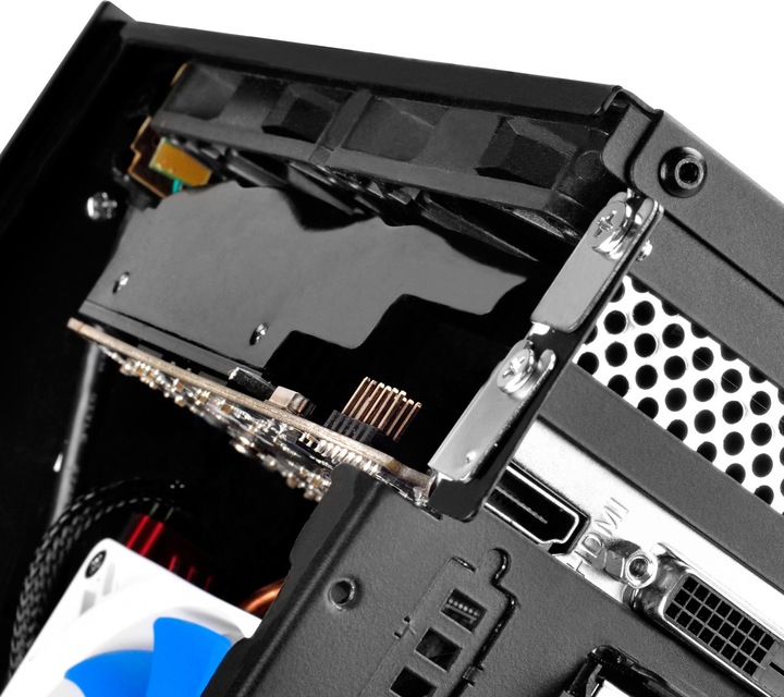 Actual product image Silverstone Sst-Ml09b (Mini-ITX)
