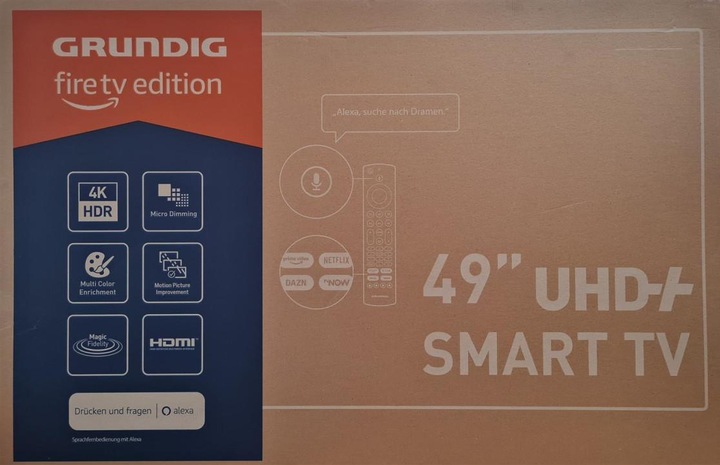 Actual product image Grundig 49 GUB 8040 (49", LED, 4K, 2020)