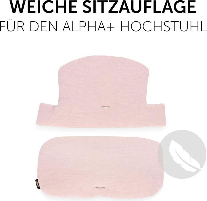 Produktbild Hauck Hochstühle Hochstuhl Alpha Plus Black - im Sparset inkl. (Treppenhochstuhl)