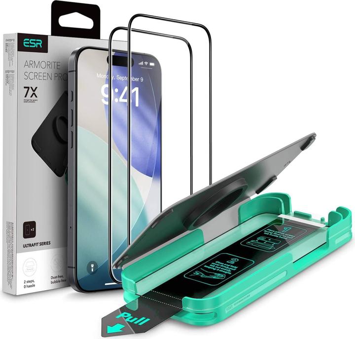Image du produit ESR UltraFit Armorite (2 pcs, Apple iPhone 16 Pro, Apple iPhone 17)