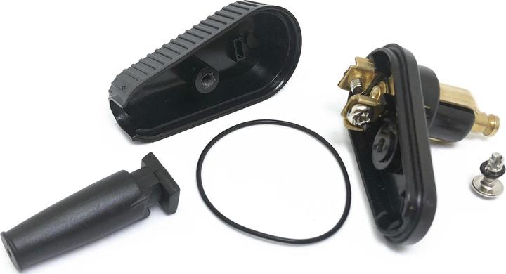 Produktbild BAAS DIN-Winkelstecker mit Spritzschutz
