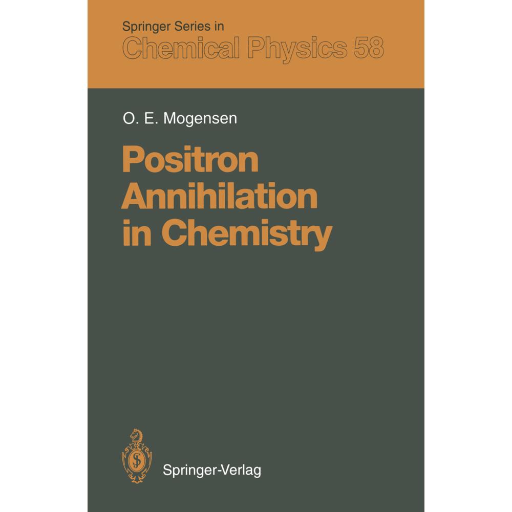 Positron Annihilation in Chemistry, Fachbücher