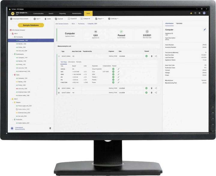 Actual product image Fluke FLK-TRUTEST-ADV Software ** Licence code Extended 5265319
