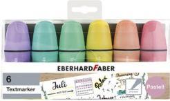 EberhardFaber 6 Mini evidenziatori pastello EBERHARD FABER, colori assortiti (6x)