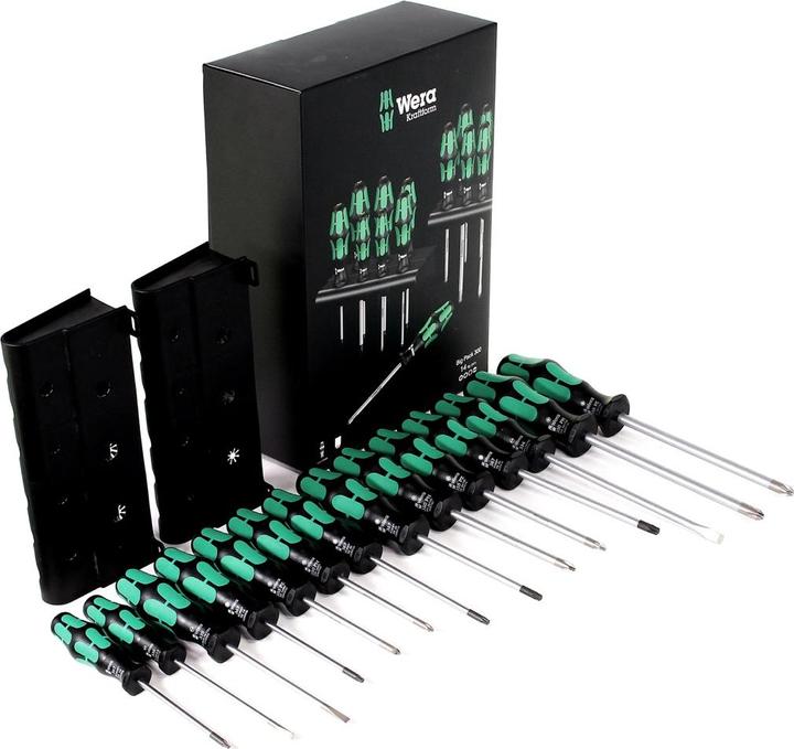 Actual product image Wera Kraftform Big Pack 300 (Torx (TX), Pozidriv cross recess (PZ), Phillipps cross recess (PH))