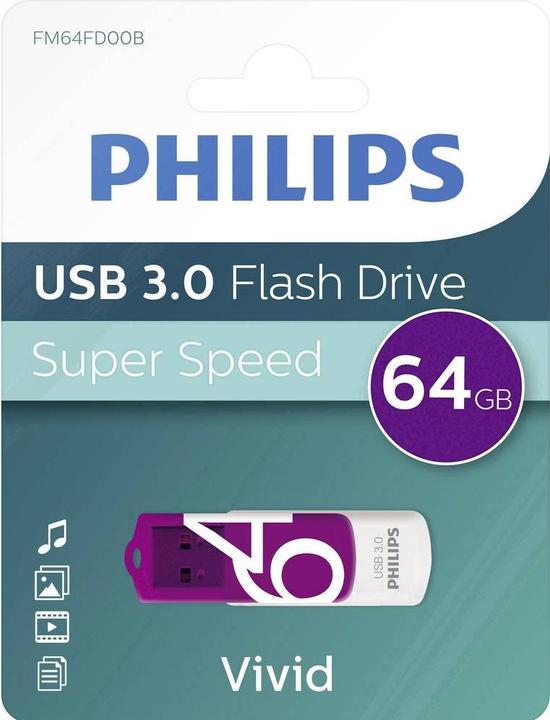 Image du produit Philips Édition vivante (64 Go, USB-A)