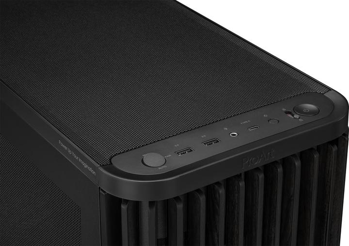 Produktbild ASUS Case PROART PA401 WOOD MESH PWM BLACK (ATX)