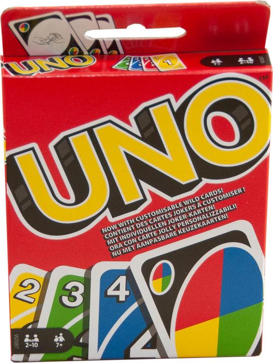 Produktbild Mattel Spielkarten Uno (Englisch, Deutsch)