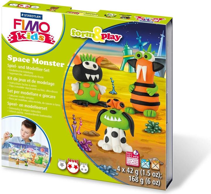 Produktbild Fimo kids klei Space monster