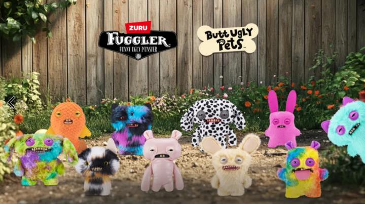Actual product image Fuggler Butt Ugly Pets Series (random model) (23 cm)