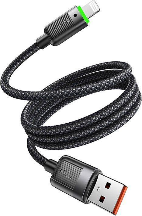 Actual product image Mcdodo CA-6000 USB-C to Lightning cable, 3A, self-winding (1.20 m, USB 3.0)