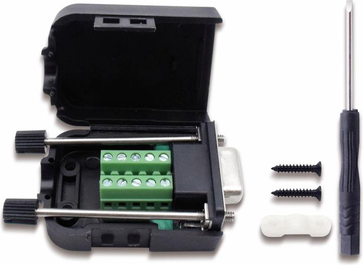 Produktbild Quadrios 2010C247 D-SUB Buchse Polzahl (num): 9 Schrauben 1 Set