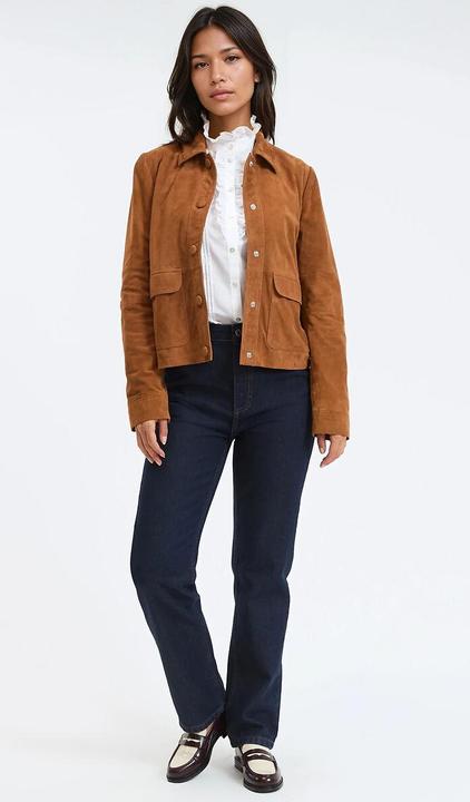 Produktbild La Redoute Collections Kurze Lederjacke