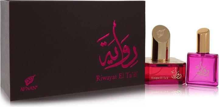 Actual product image Afnan Riwayat El Ta’if by Eau de Parfum Spray + Free.67 oz Travel EDP Spray 50 ml (Eau de parfum, 50 ml)