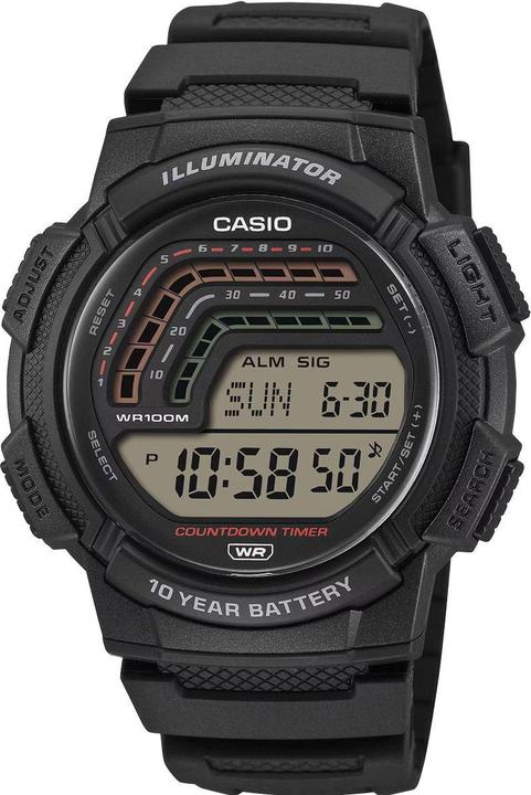 Produktbild Casio WS-1800-1AVEF (Chronograph, Digitaluhr, 48.20 mm)