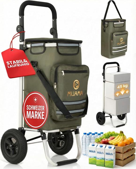 Image du produit Mijama Einkaufstrolley mit Kühlfach