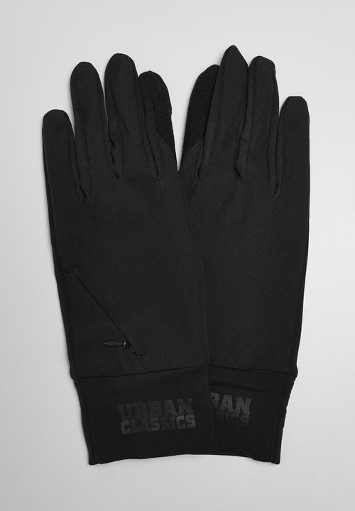 Produktbild Urban Classics Logo Cuff Performance Gloves (M, S)