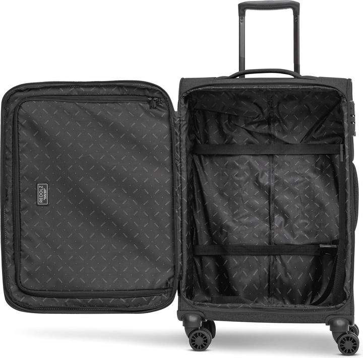 Actual product image Redolz Essentials 12 MEDIUM 4-wheel trolley 67 cm with expansion pleat (61 l)