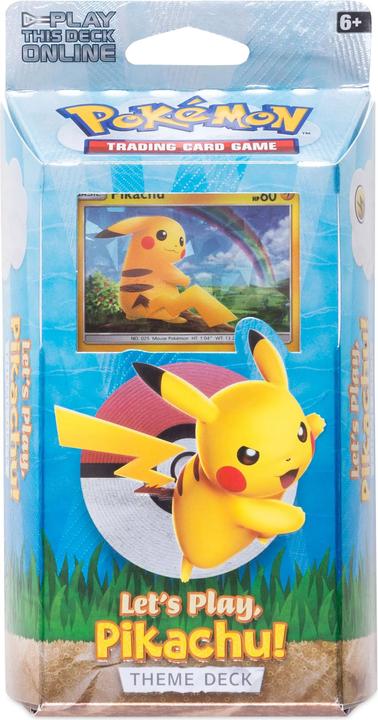 Produktbild Pokémon TCG: Let's Play, Pikachu/ /Eevee Theme Deck (Englisch, Booster Pack)