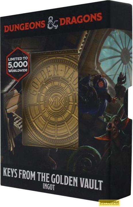 Actual product image Fanattik DONJONS & DRAGONS - Keys From The Golden Vault - Lingot Edition Limité