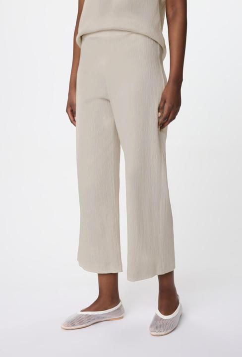 Image du produit Comma Hose Strukturierte Wide-Leg-Hose im Loose Fit (44)