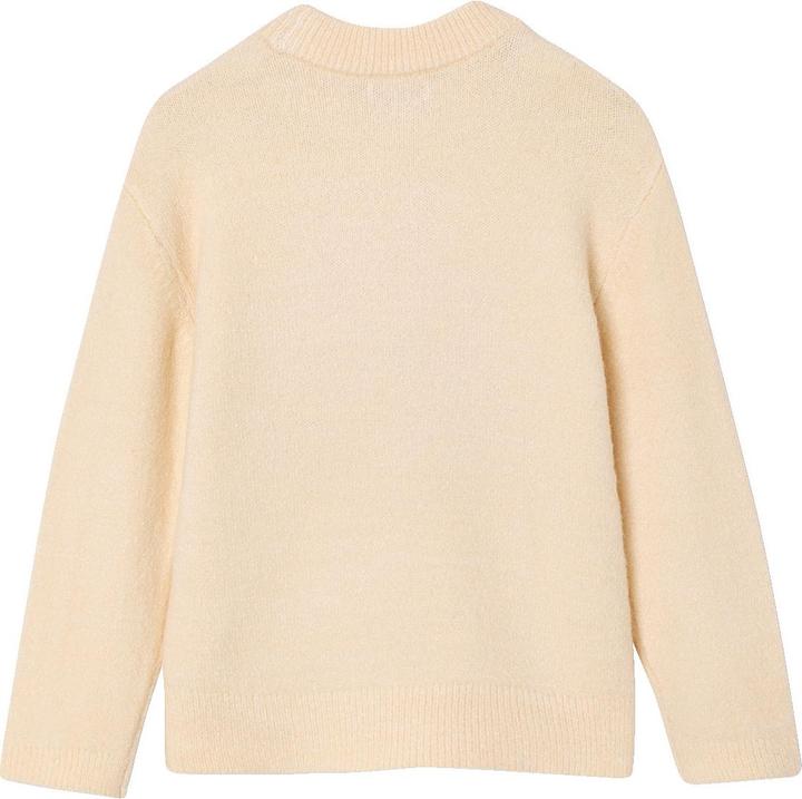 Produktbild Vertbaudet Pullover mit Blumenmotiv mit gesticktem Herz Mädchen (104, 98)