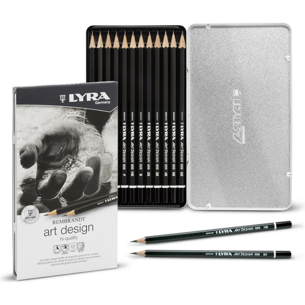Thumbnail - Lyra, Bleistift, Graphitstift 'Art Design' (12 x)