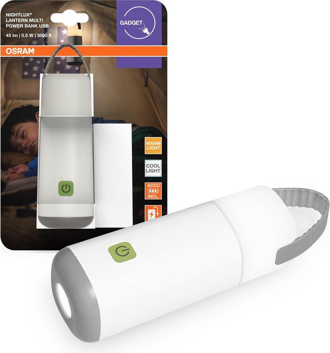 Actual product image Osram NIGHTLUX LANTERN POWERBANK MULTI Power-bank