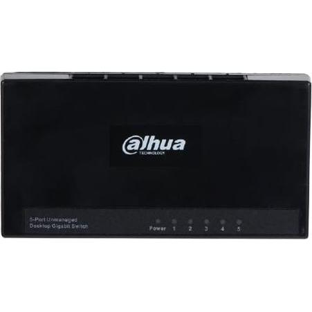 Dahua Access DH-PFS3005-5GT-L switch di rete non gestito L2 Gigabit Ethernet (10/100/1000), Switch di rete