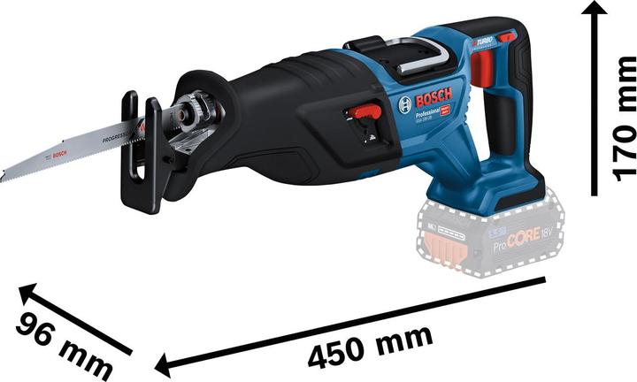 Actual product image Bosch Professional GSA 18V-28