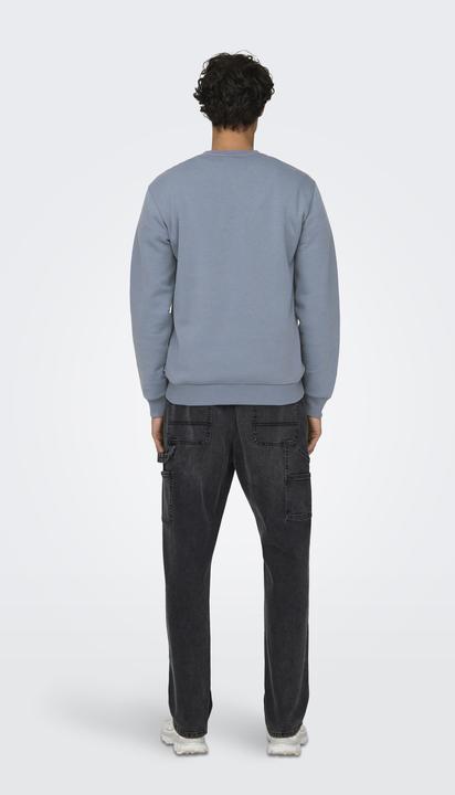 Produktbild Only & Sons Normal geschnitten Rundhals Sweatshirt Sweatshirt (L)