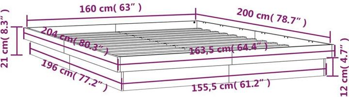Immagine prodotto VidaXL Klea (160 x 200 cm)