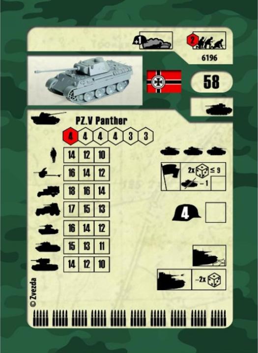 Produktbild Carson 1:100 Panther Ausf.A German Tank WWII