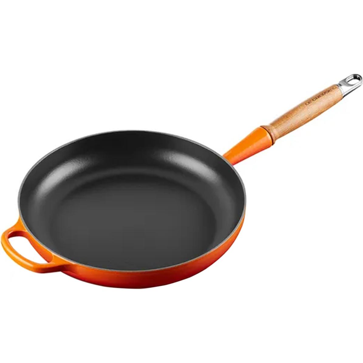 Le Creuset Gussbratpfanne SIGNATURE Ø 28cm, Pfanne + Kochtopf, Orange