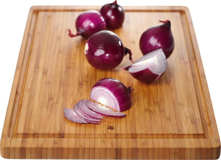 Immagine prodotto WMF Tagliere medio in bambù naturale con scanalatura per il succo - adatto alle lame