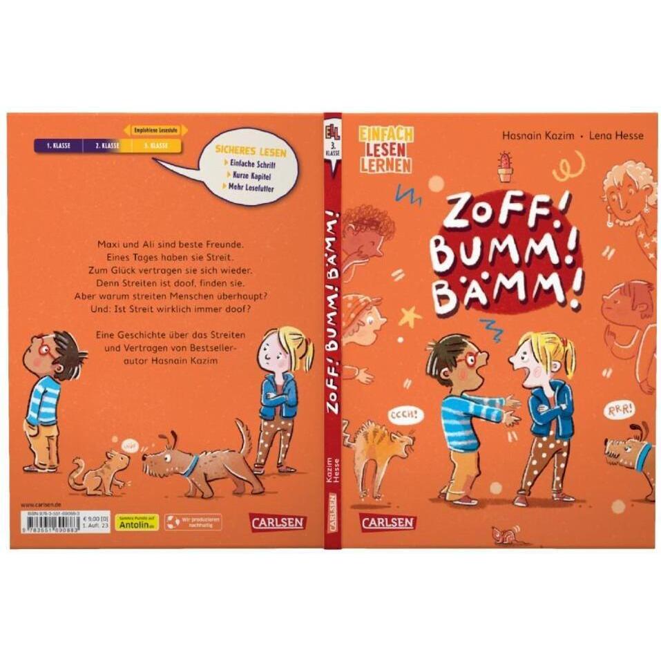 Thumbnail - ZOFF! BUMM! BÄMM!- Ein Streitbuch, Kinderbücher von Hasnain Kazim, Lena Hesse