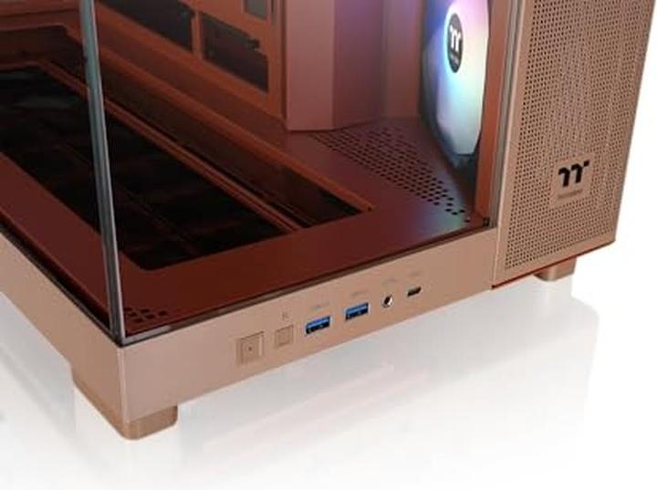 Actual product image Thermaltake Tt View 380 XL TG ARGB Gravel Sand (Mini-ITX, ATX, mATX)