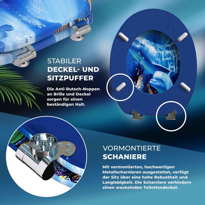 Produktbild Casaria Toilettendeckel