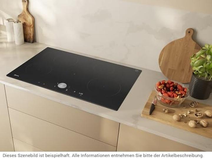 Produktbild Neff N 90, Induktionskochfeld, 80 cm, Schwarz, flächenbündig (integriert), T58PTF1L0
