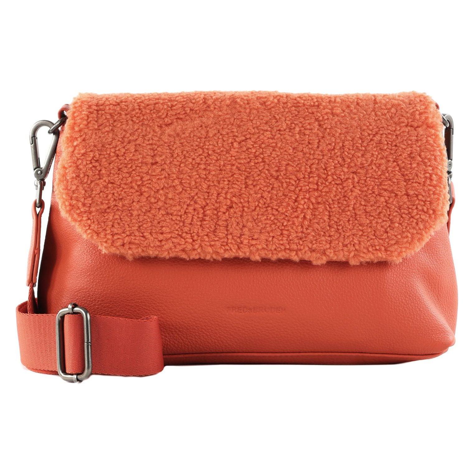 FredsBruder, Damen, Handtasche, Ava Shoulderbag With Flap, Orange