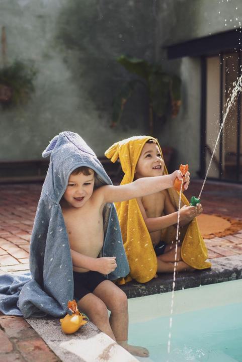 Actual product image Trixie Baby Hooded Bath Towel | 70x130cm Mr. Lion