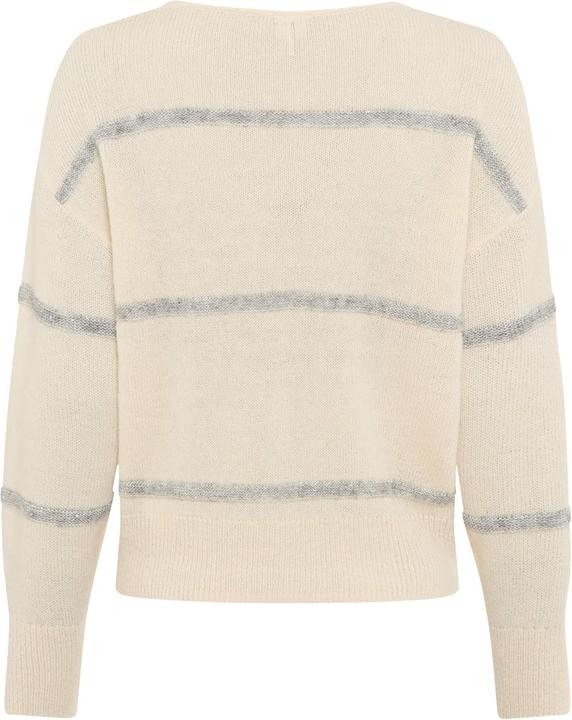 Actual product image BRAX Lightweight Alpaca Sequins Stripe Pullover (38)