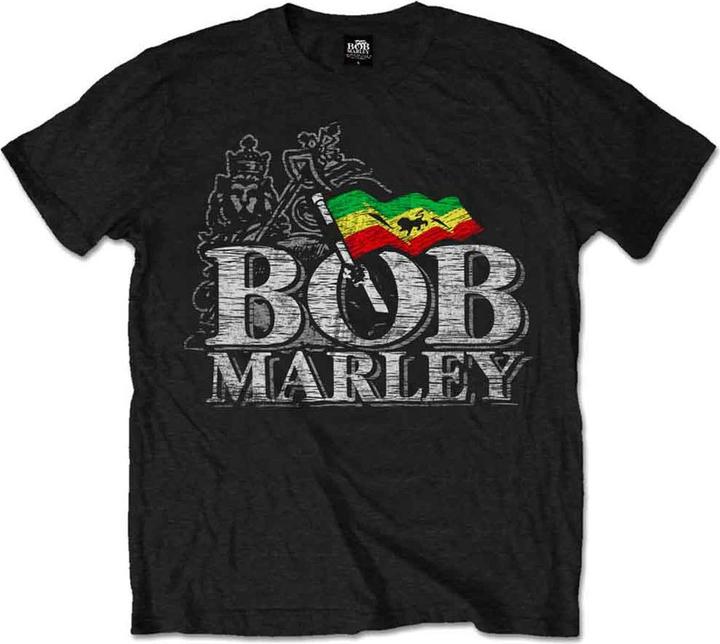 Actual product image Bob Marley Distressed Logo (L)