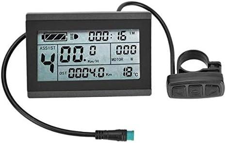 Actual product image Windmeile LCD-Bordcomputer für E-Bikes (24V/36V/48V)